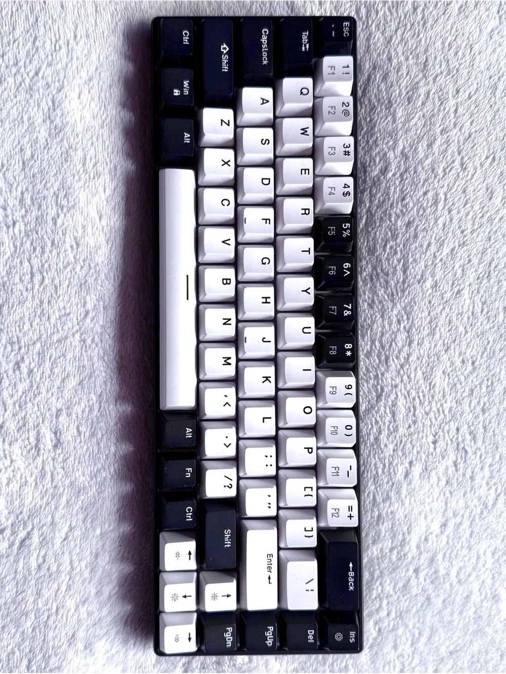 MageGee Portable 60% Mechanical Keyboard, MK-BOX LED Backlit Wired Keyboard